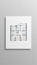 Architectural Floorplan Premium Print